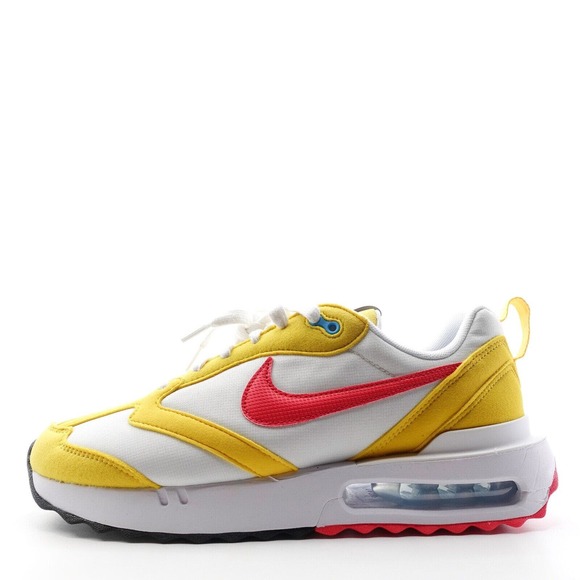 Nike Air Max Dawn Vivid Sulfur White Yellow Shoes Mens Size 8.5 DQ7643 700